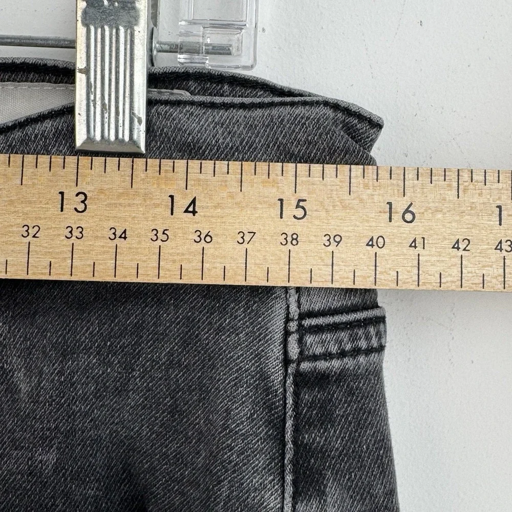 Rag & Bone Slim Jeans Mens 30x32 Gray Fit 2 Tapered Dark Wash Stretch Denim